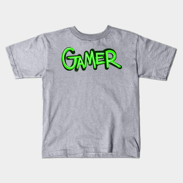 Gamer Kids T-Shirt by nloooo